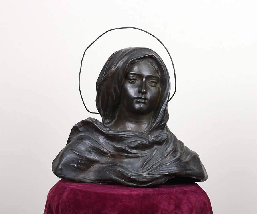 Statue En Bronze , Antonino Ugo (Palerme, 1870 - Palerme, 1950) 