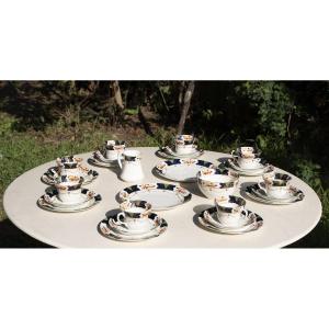 English Tea Set Milcrove F.j.j. For 8