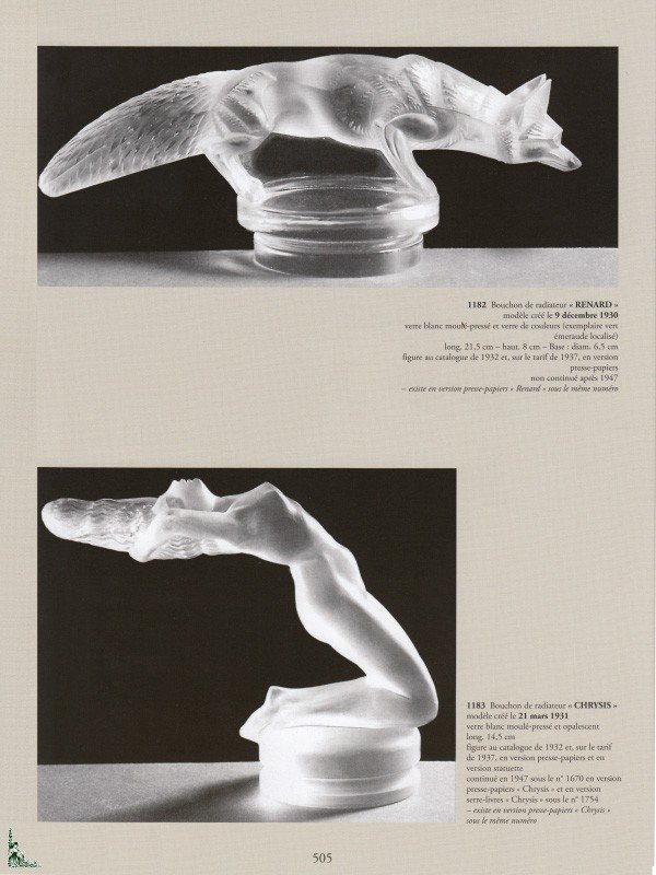 René Lalique: Catalogue Raisonné De l'Oeuvre De Verre (4th Ed.)-photo-2