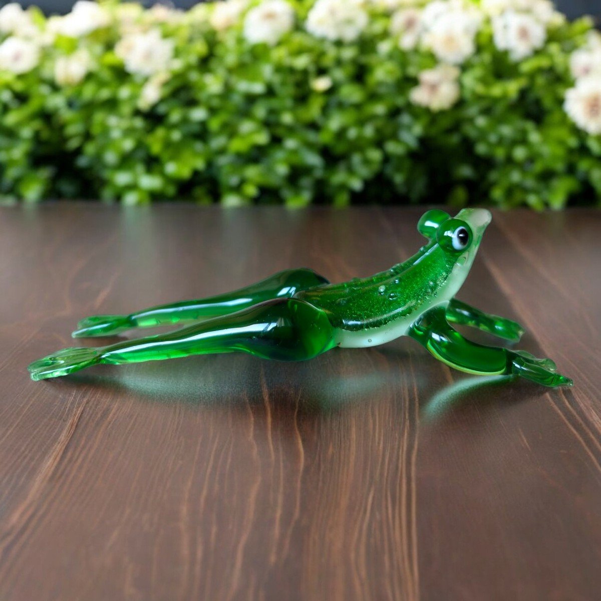 Grenouille En Verre De Murano. Avem Années 1960 --photo-2