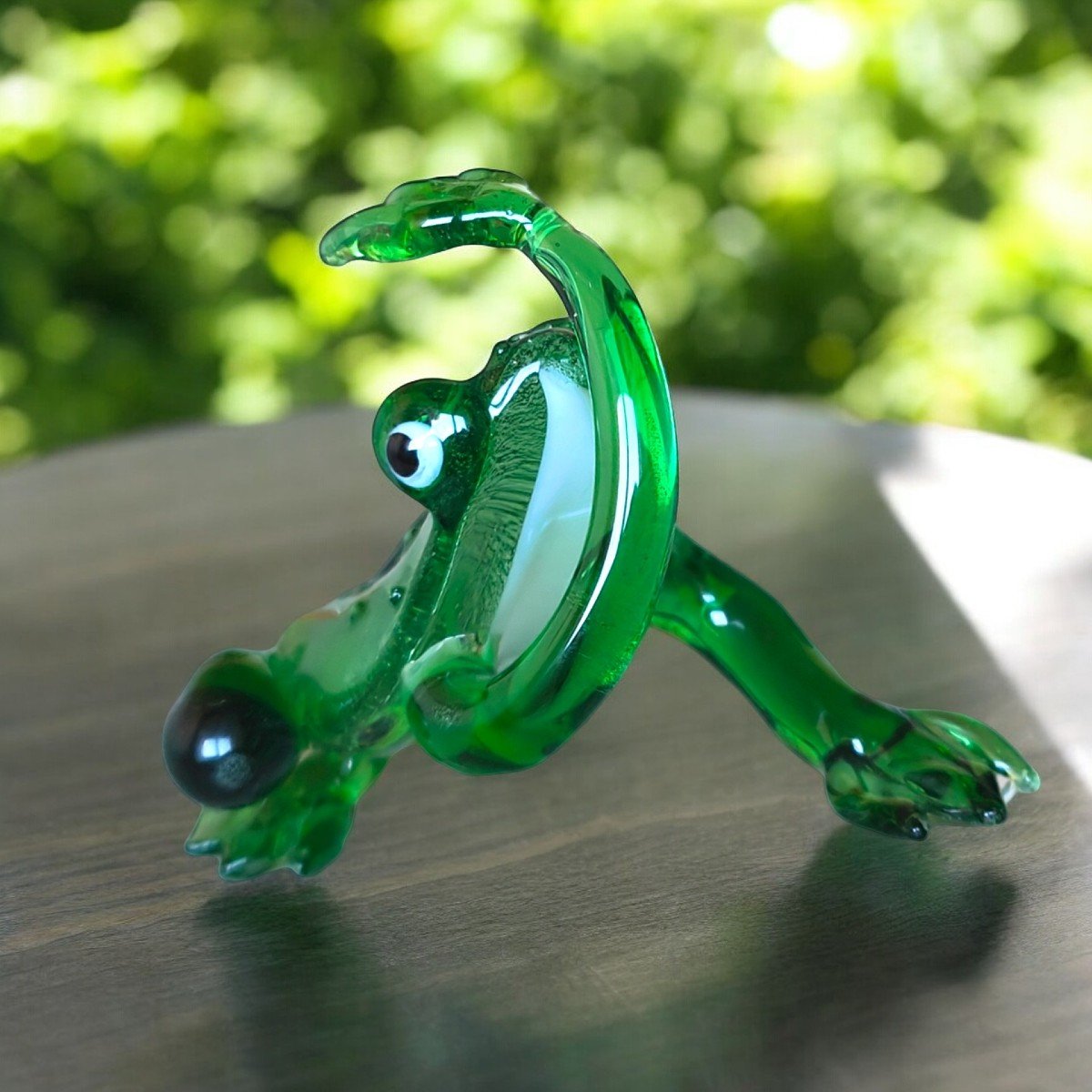 Grenouille En Verre De Murano. Avem Années 1960-photo-3