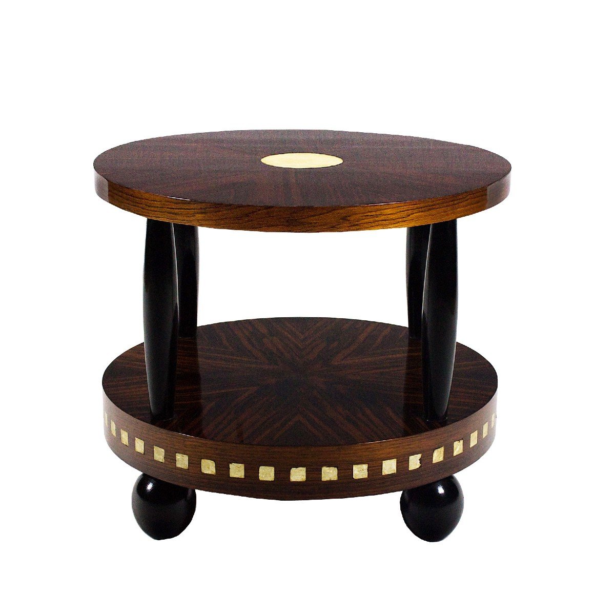 Art Deco Side Table By Francisque Chaleyssin - France, 1925-photo-1