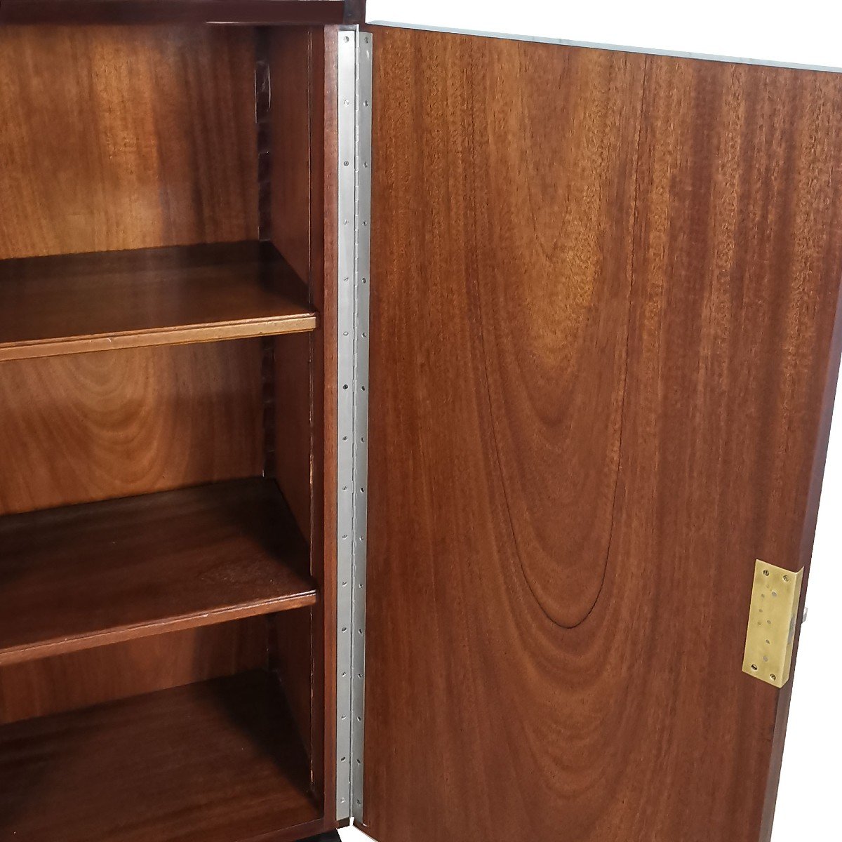 Pair Of Cabinets In Solid Mahogany - France 1940-photo-2