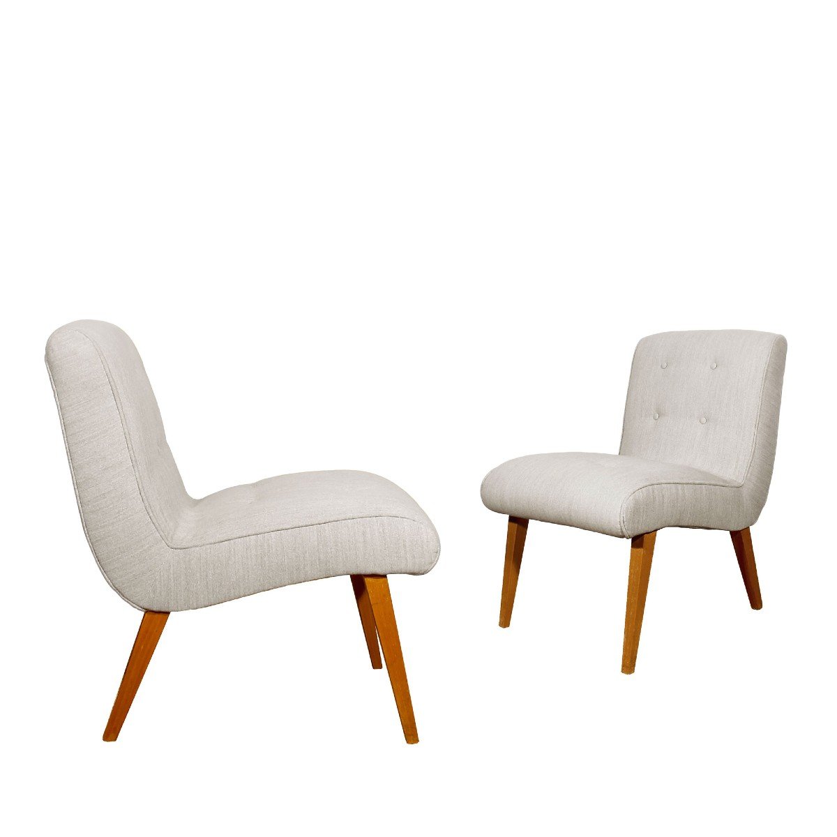 Pair Of Vostra Low Chairs By Walter Knoll