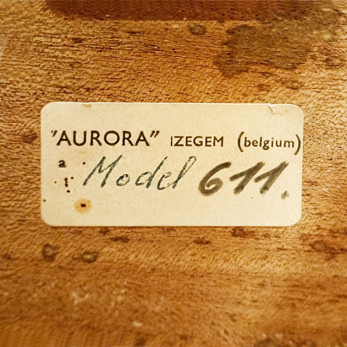 Grande Table Basse Par Aurora – Belgium 1960-photo-4