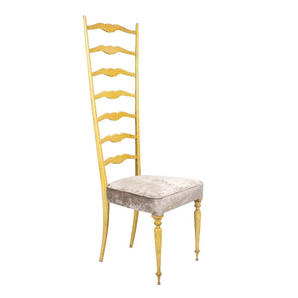 Pair Of Chiavari Chairs – Italy 1940-photo-3