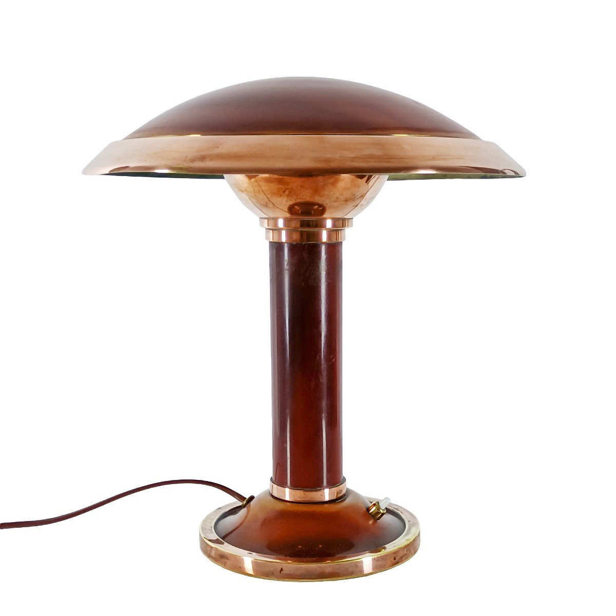 “eloctra” Desk Lamp By Georges Halais – France 1933