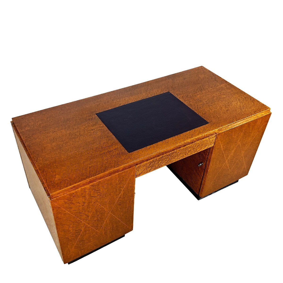 Bureau Cubiste Et Son Fauteuil Art Déco – France 1930-photo-4