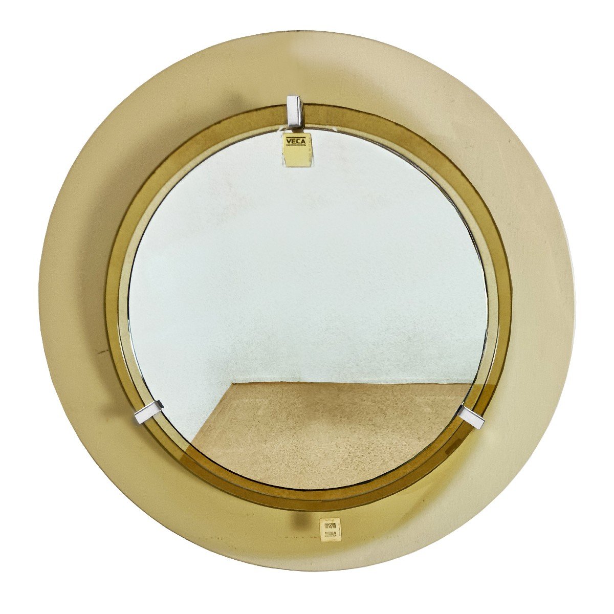 Miroir Rond Par Veca – Italie 1960