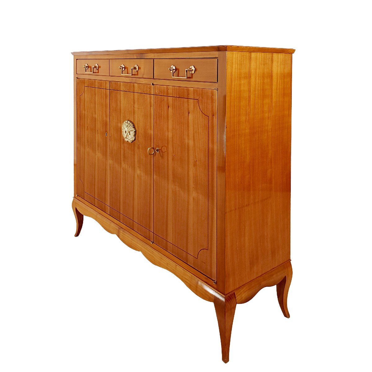 Small Sideboard – Cabinet By Arbus – France 1940-photo-2