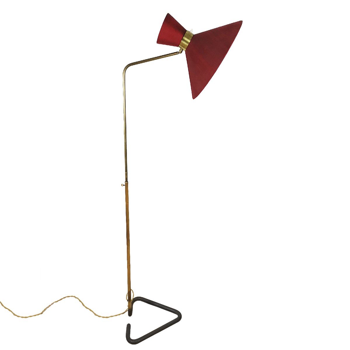 Grand Lampadaire Diabolo Par Lunel – 1950