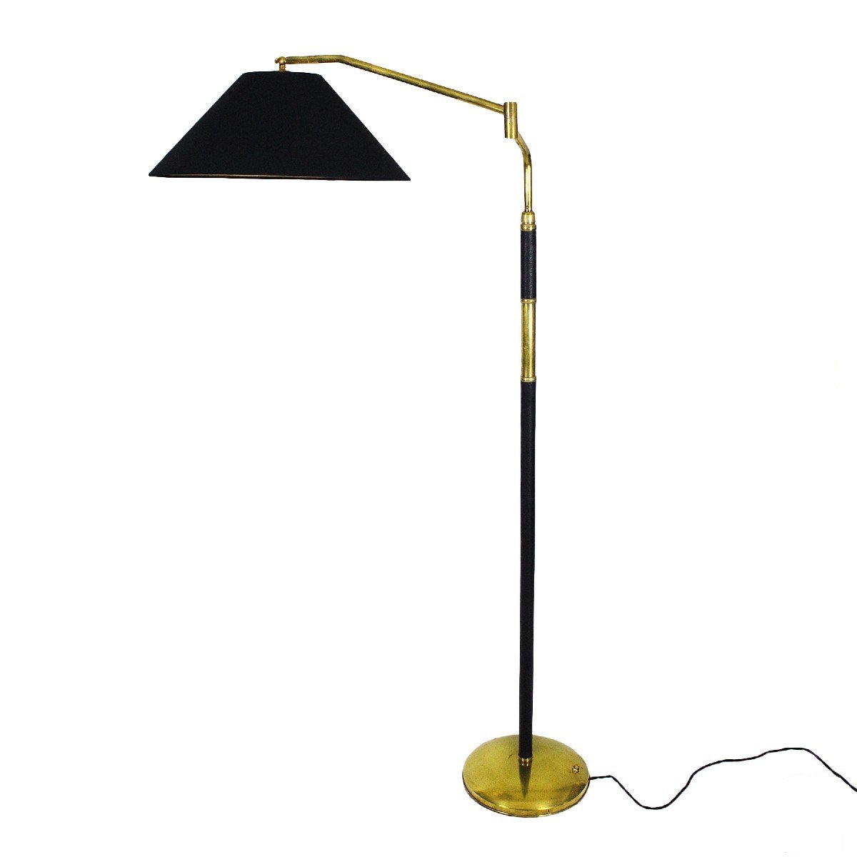 System Brass Standing Lamp – Italy 1940-photo-2