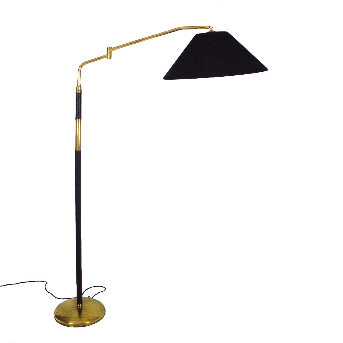 System Brass Standing Lamp – Italy 1940