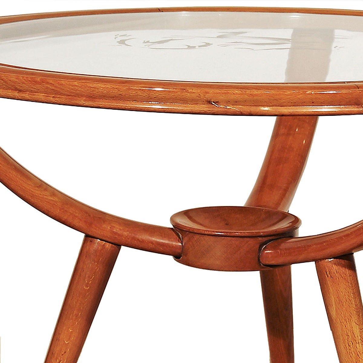 Tripod Round Coffee Table – Italy 1940-photo-4