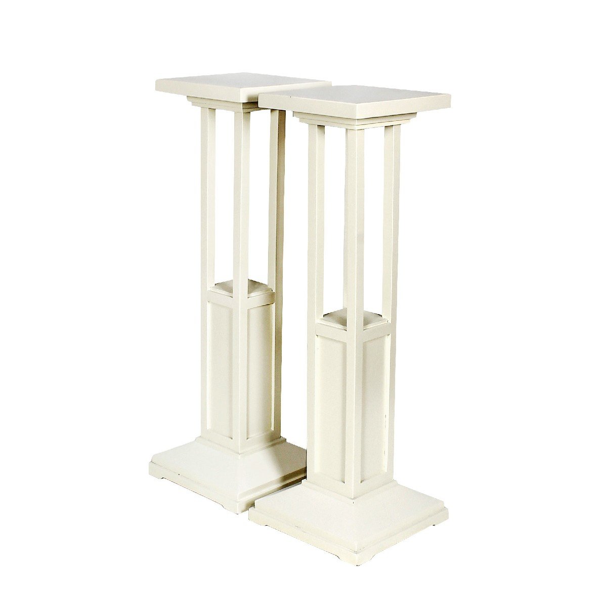 Pair Of Cubist Stands 