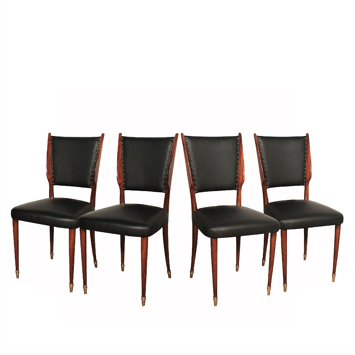 Set Of 4 Chairs - Italy 1948-50