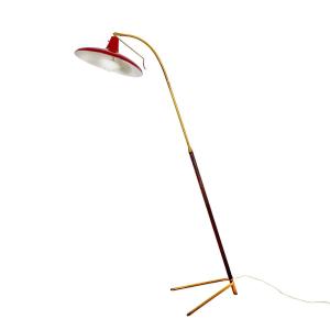 Lampadaire Par Francisco Barba Pour Metalarte – Espagne 1950