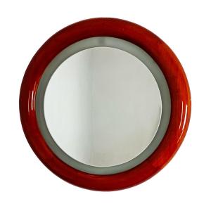 Round Backlit Mirror – Italy 1960