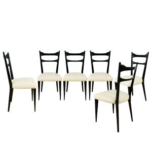 Set Of Six Chairs – Italy 1950