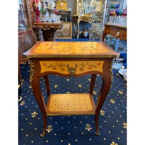 French France Louis XV Style Side Table 