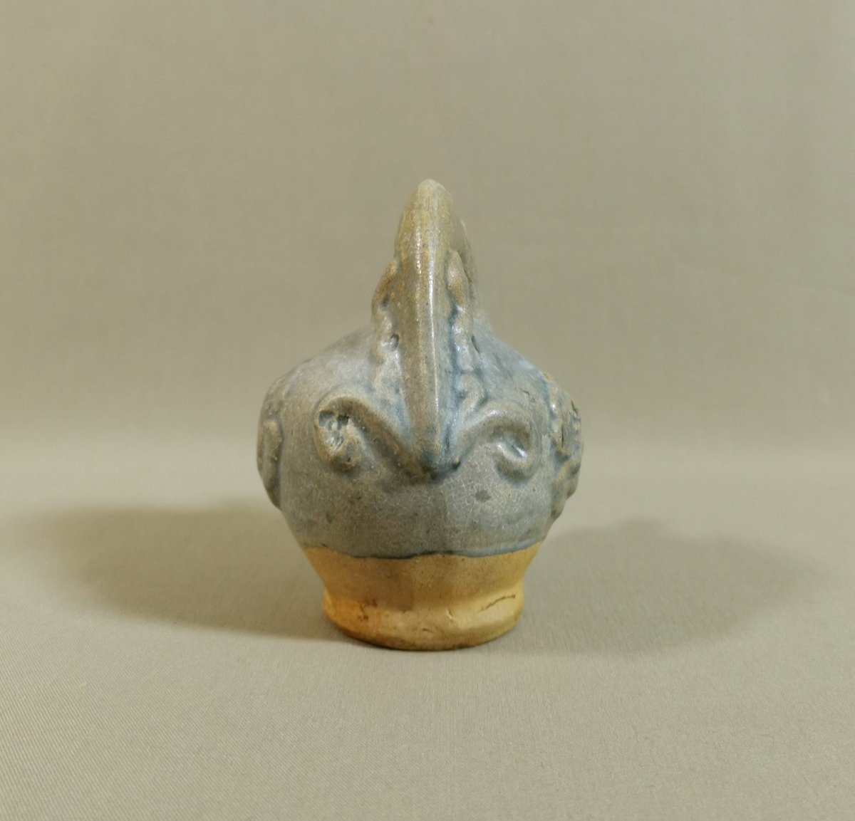 China, A Rare Qingbai Water-dropper, Song Dynasty (960-1279) Molded With A Qilong And Flowers-photo-4