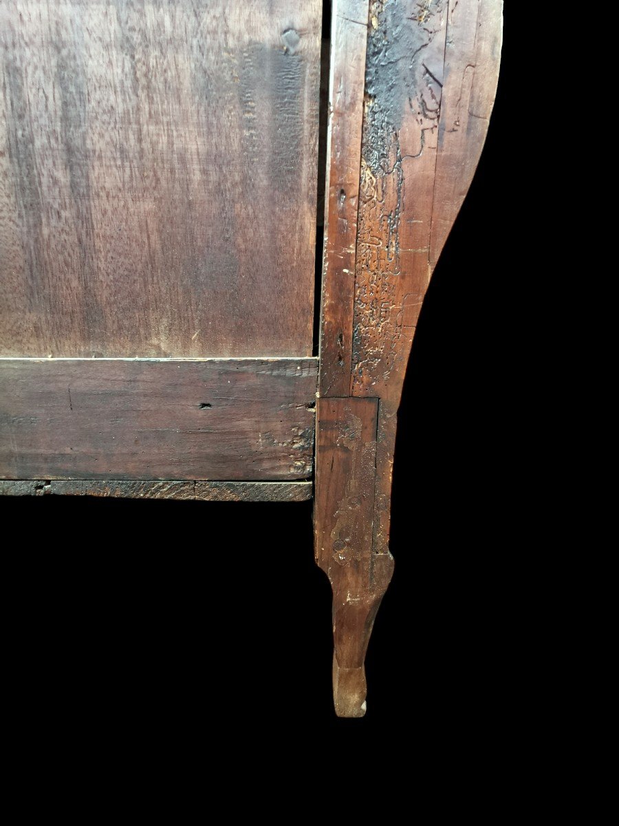 18th Century Bordeaux Chest Of Drawers In Cherry Wood -photo-7