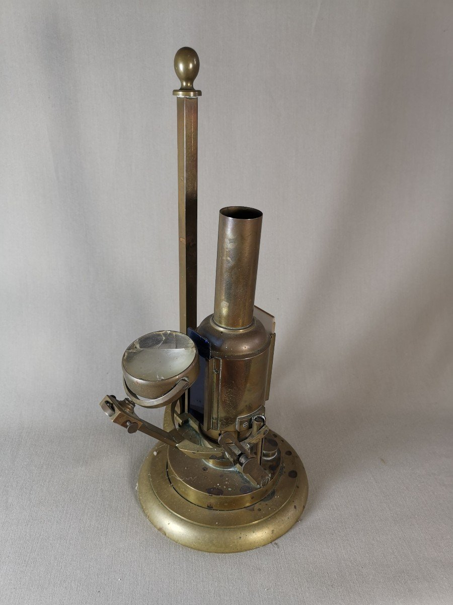 19th Century Scientific Instrument, Microscope Laboratory Lamp-photo-2