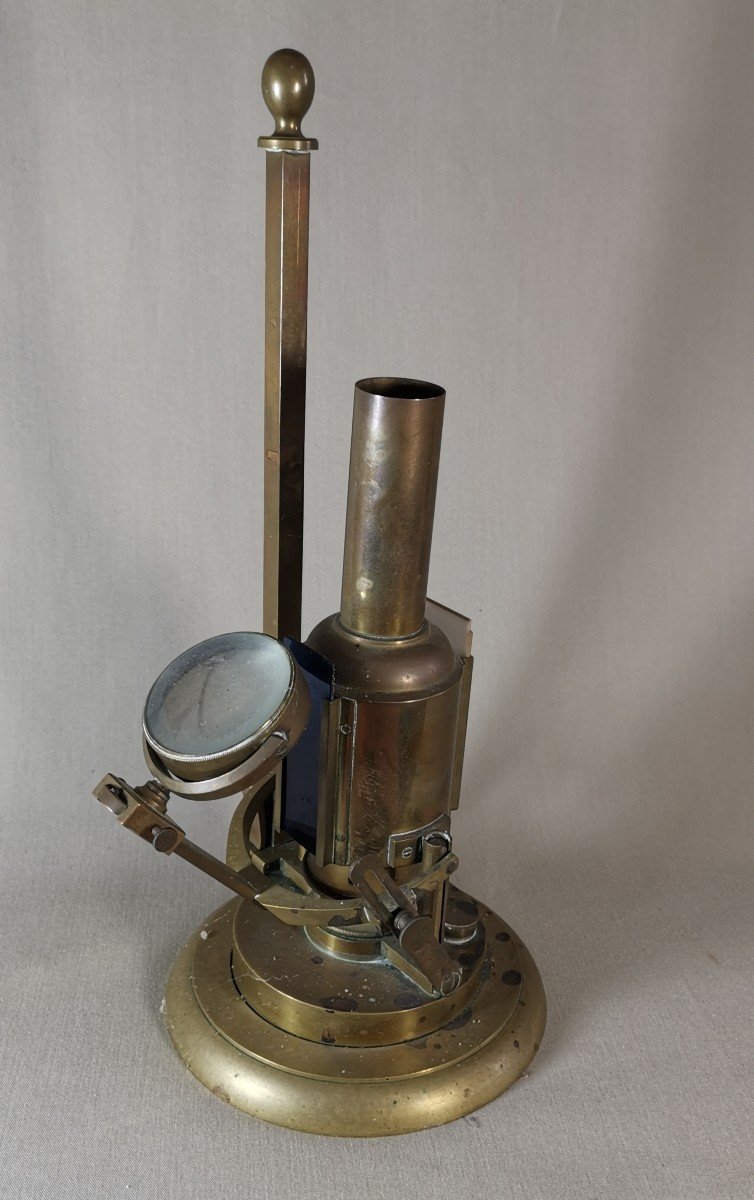 19th Century Scientific Instrument, Microscope Laboratory Lamp-photo-3