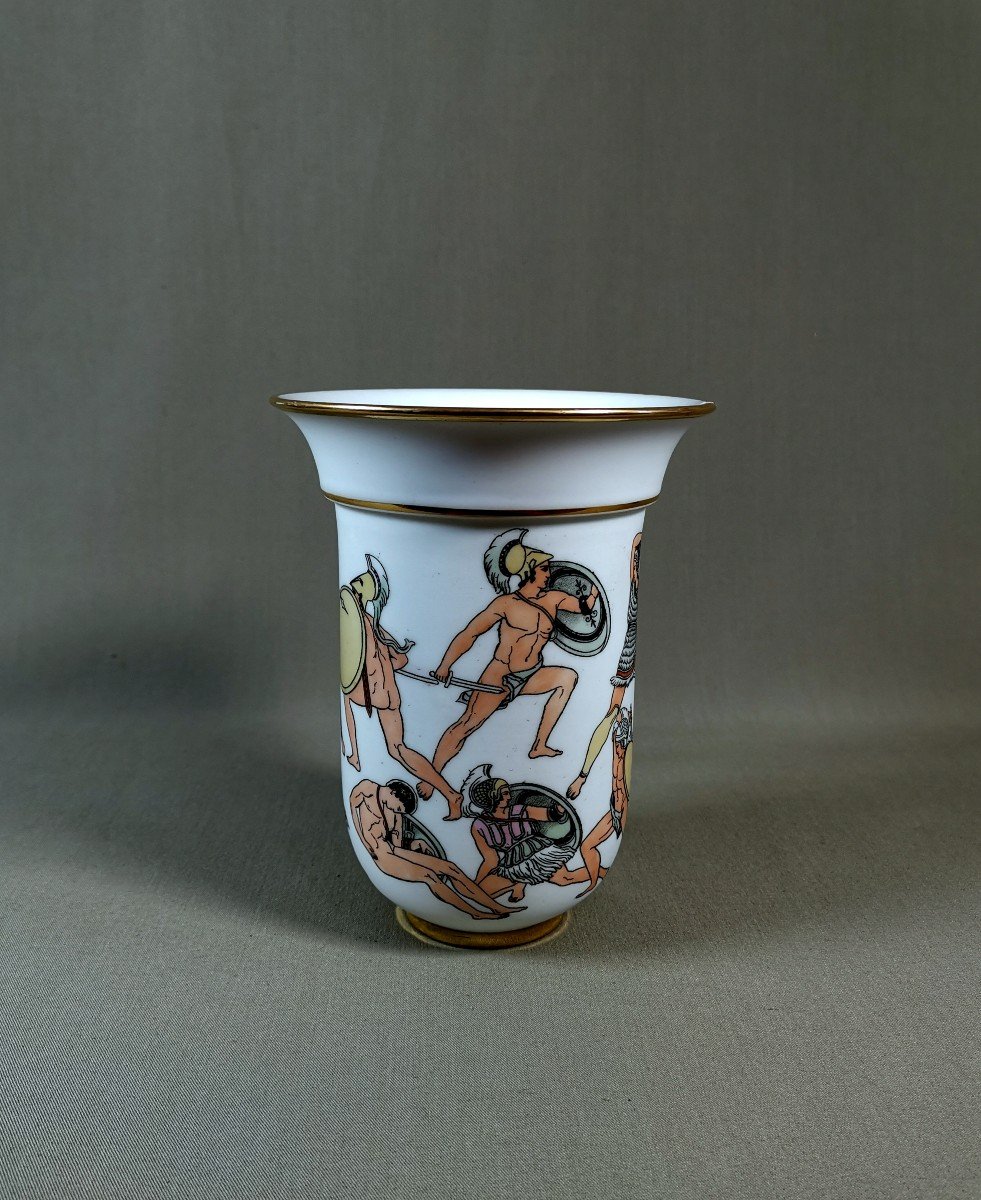 Vase Néo Grec, Hill Pottery, Sir James Duke & John Sherriff Hill, Angleterre Staffordshire-photo-1