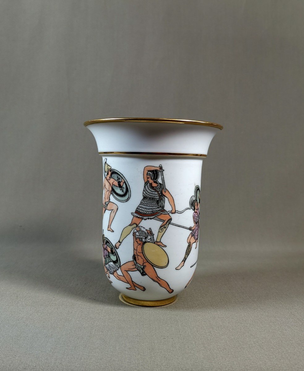 Vase Néo Grec, Hill Pottery, Sir James Duke & John Sherriff Hill, Angleterre Staffordshire-photo-2