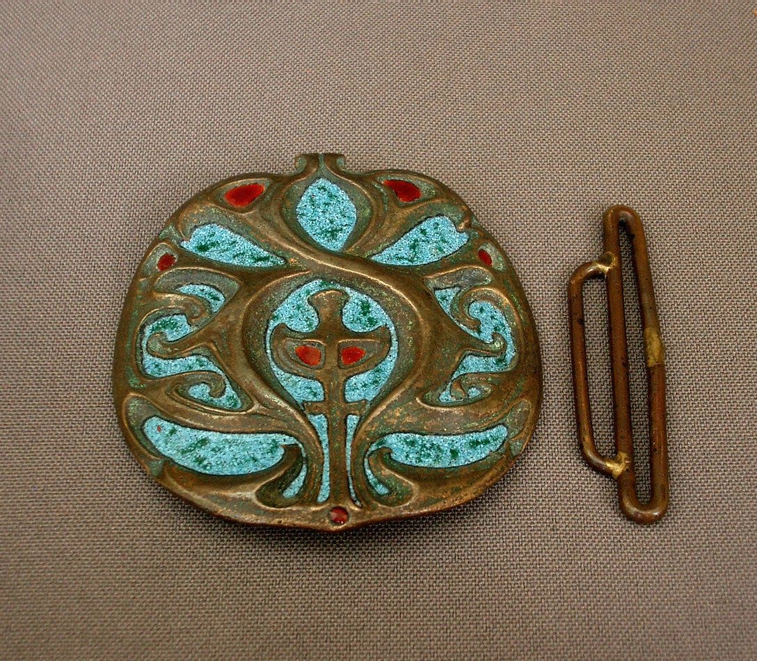 Emanuel Robert Hjalmar Wasler, Boucle Art Nouveau, Jugendstil Buckle