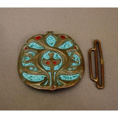 Emanuel Robert Hjalmar Wasler, Boucle Art Nouveau, Jugendstil Buckle