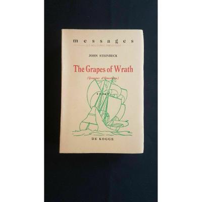 John Steinbeck - The Grapes Of Wrath (grappes d'Amertume) - De Kogge 1942 - Première édition
