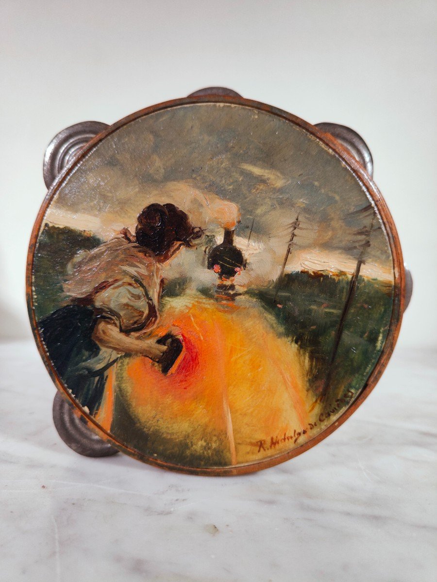 8 Tambourines XIX Century-photo-8