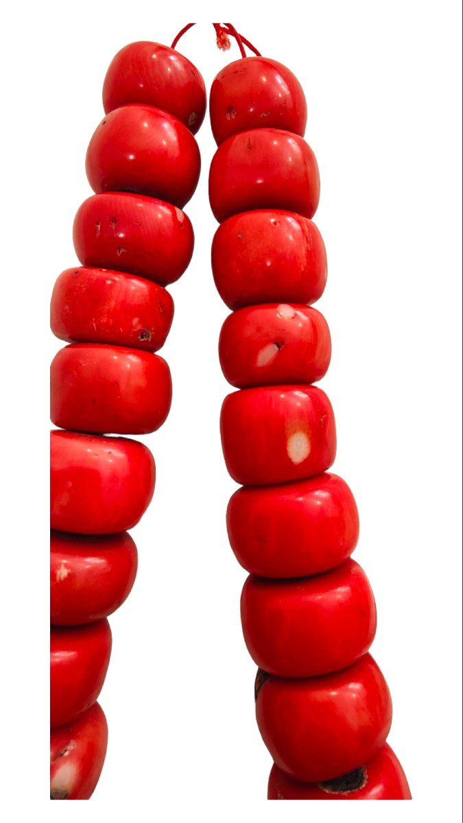 Huge Red Coral Necklace-photo-1