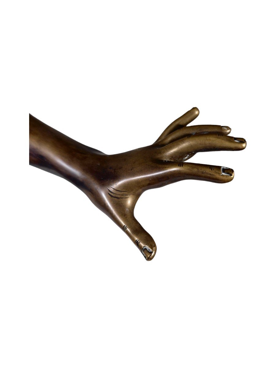  Child Bronze Sculpture - 105 Cm-photo-1