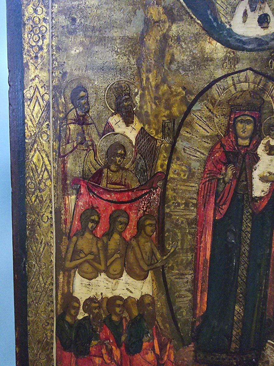 Icône Orthodoxe Du 19e Siècle-photo-2