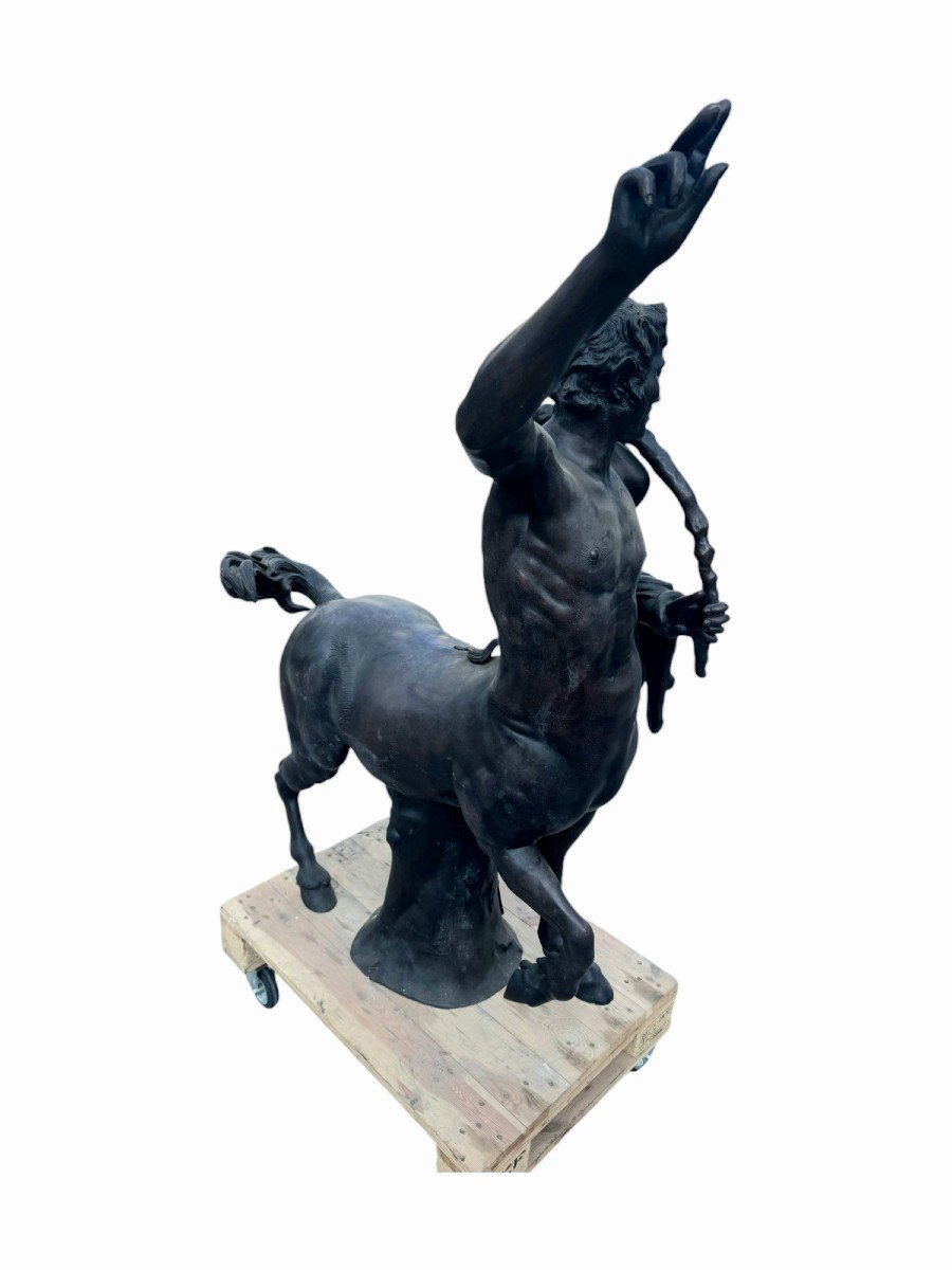 Monumental Centaur In Bronze 160 Cm-photo-3