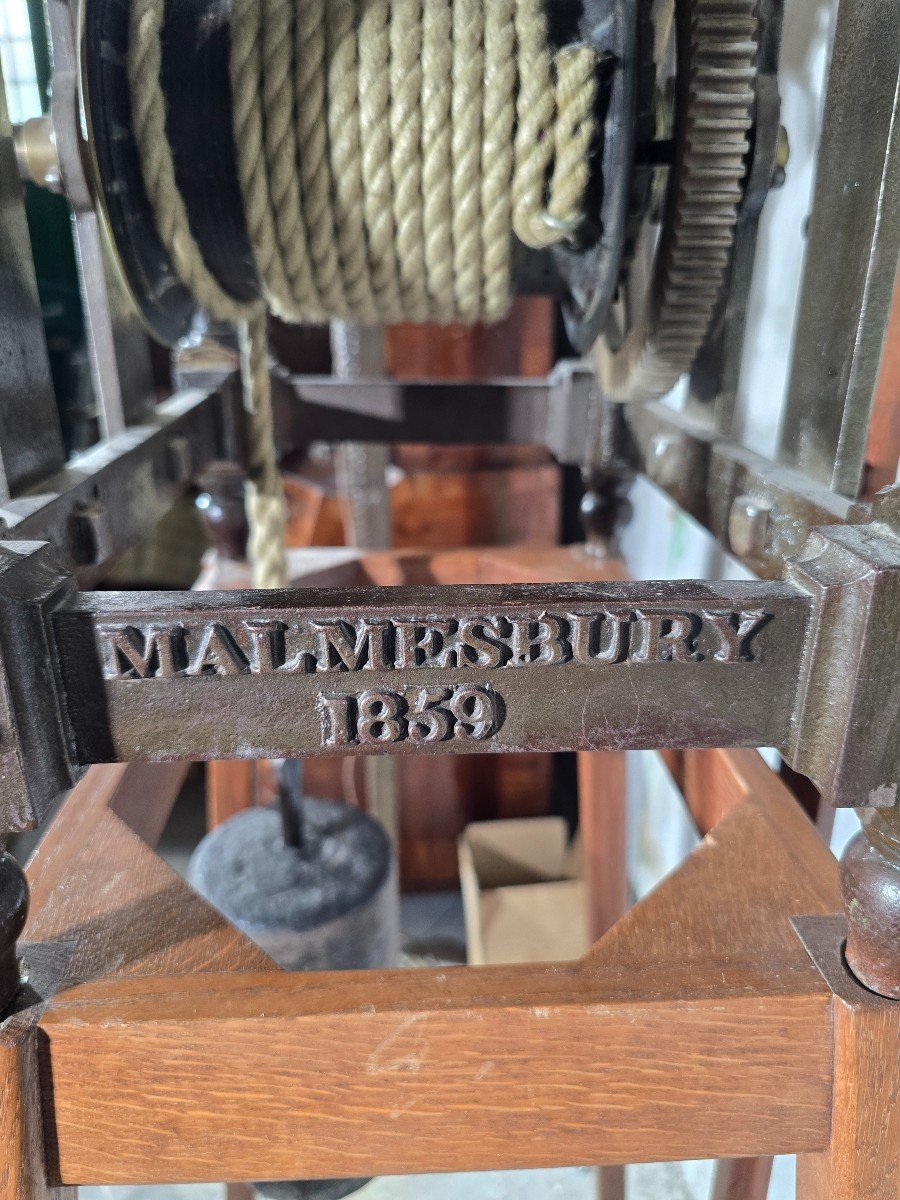 Grande Horloge De Tour Par H. Wheight, Malmesbury, 1859-photo-2