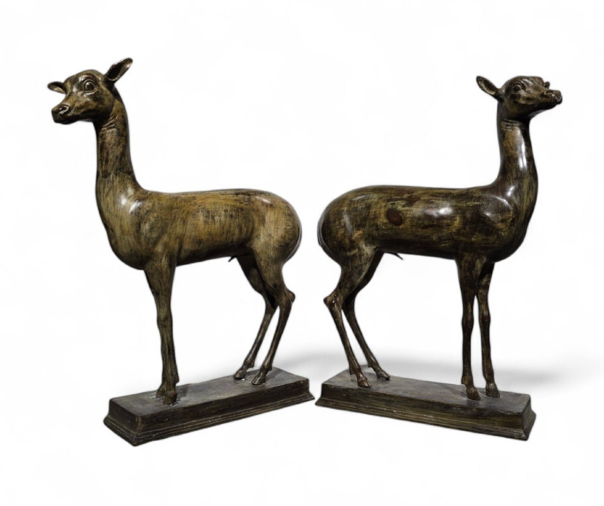 Bronze Fawns From The Villa Dei Papiri, Herculaneum-photo-4