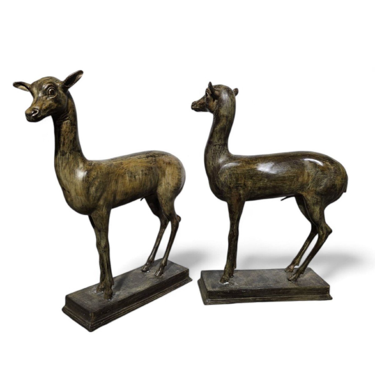 Bronze Fawns From The Villa Dei Papiri, Herculaneum-photo-8