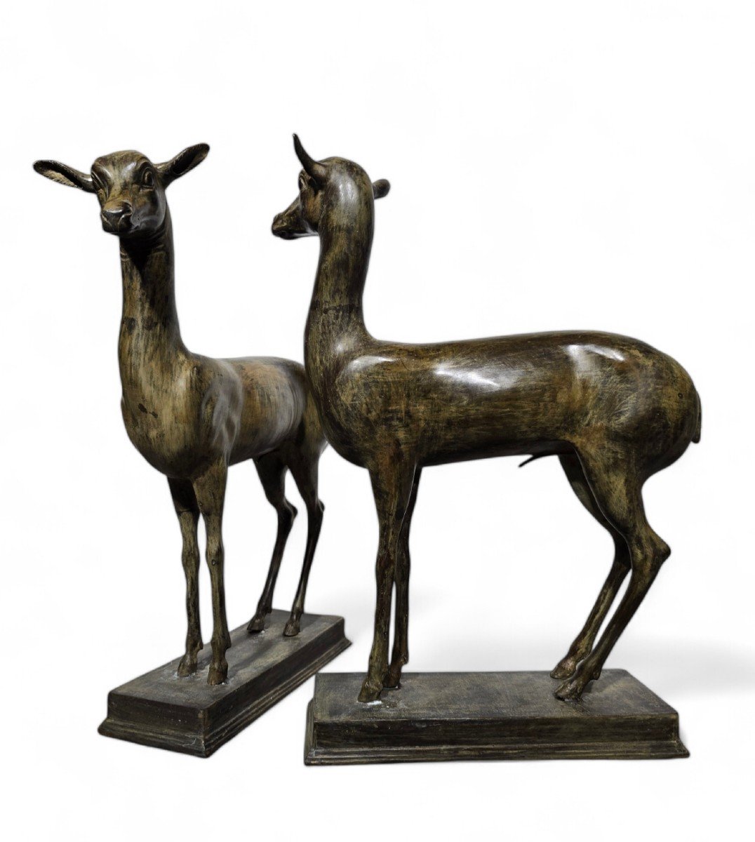 Bronze Fawns From The Villa Dei Papiri, Herculaneum