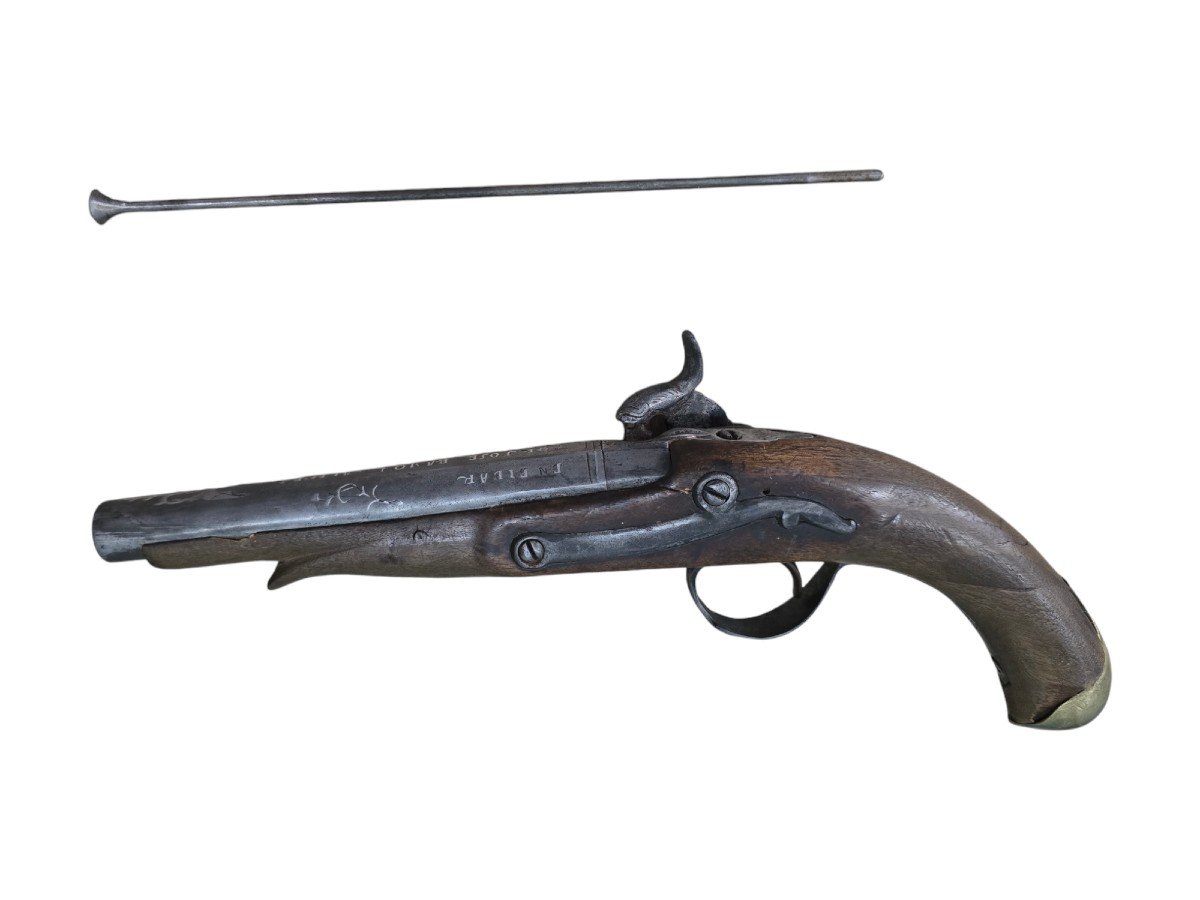 Antique Pistol From 1840 By José Ramón Gabiola – Eibar, Spain-photo-2