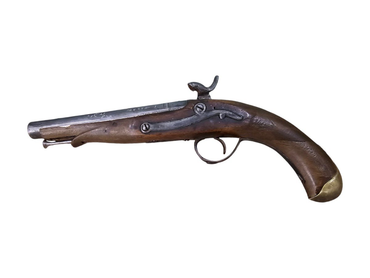 Antique Pistol From 1840 By José Ramón Gabiola – Eibar, Spain-photo-3