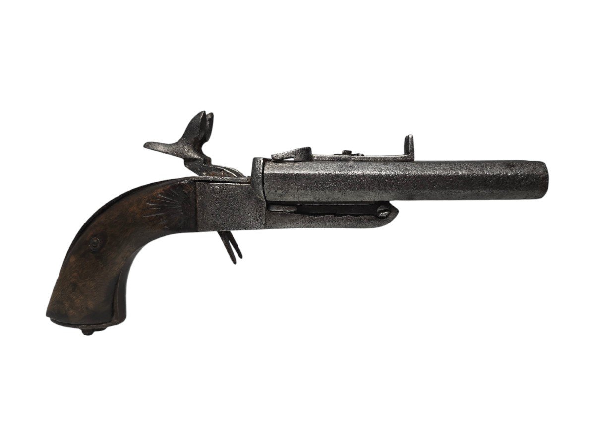 Antique French Pistol From The 19th Century – Functional-photo-2