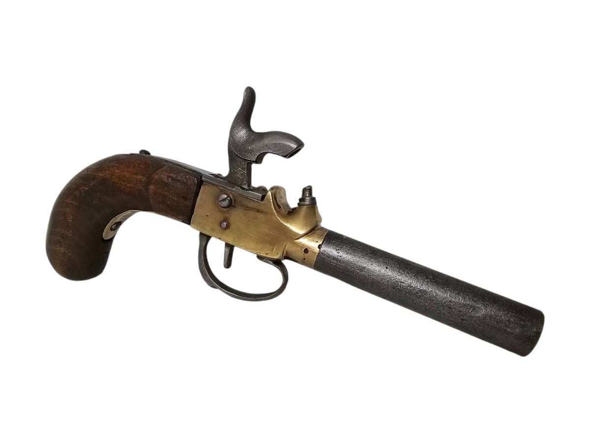 Pistolet Ancien Du XIXe Siècle – Mécanisme Fonctionnel