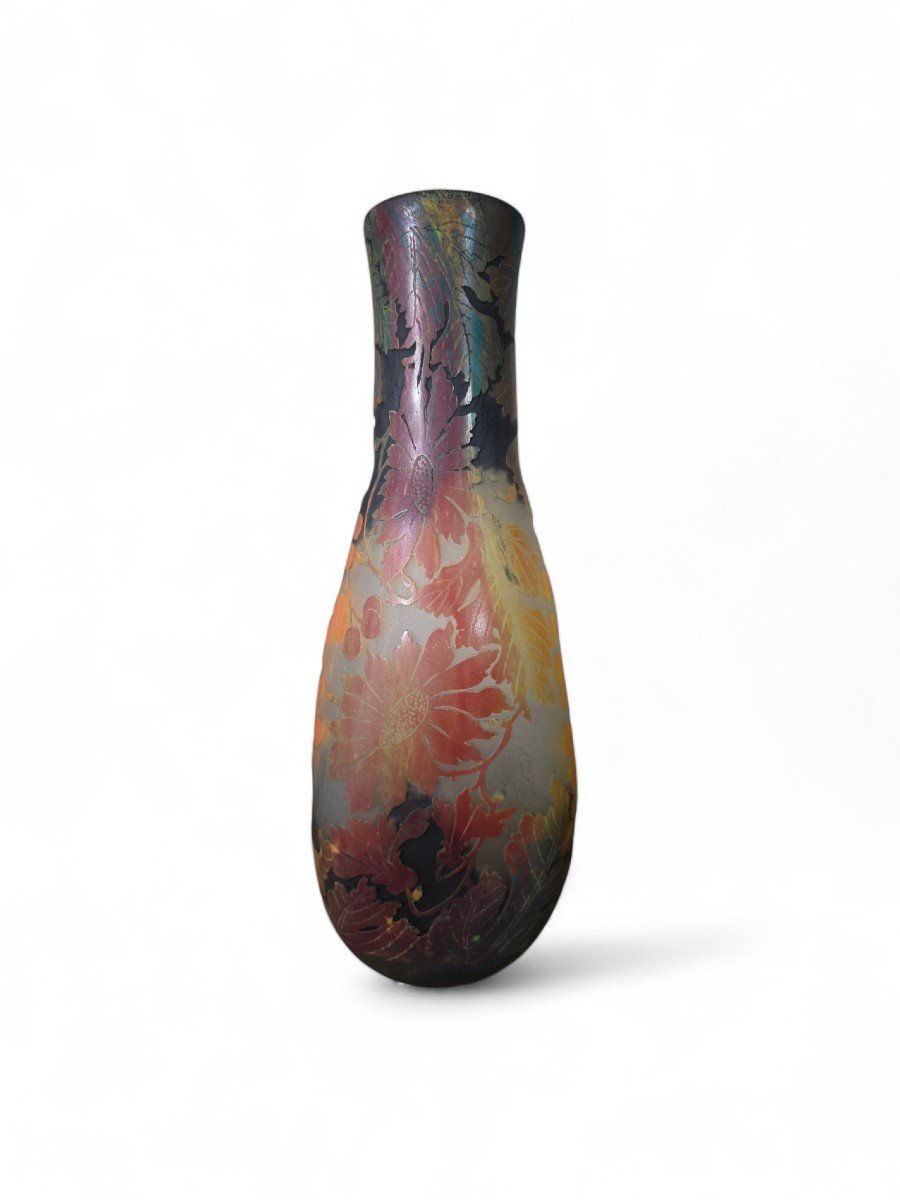 Daum Nancy Glass Vase-photo-3