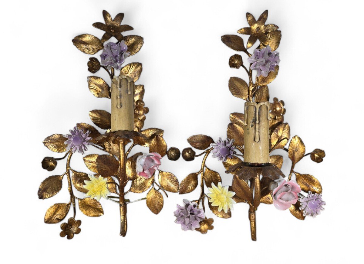 Pair Of 20th Century French Wall Sconces