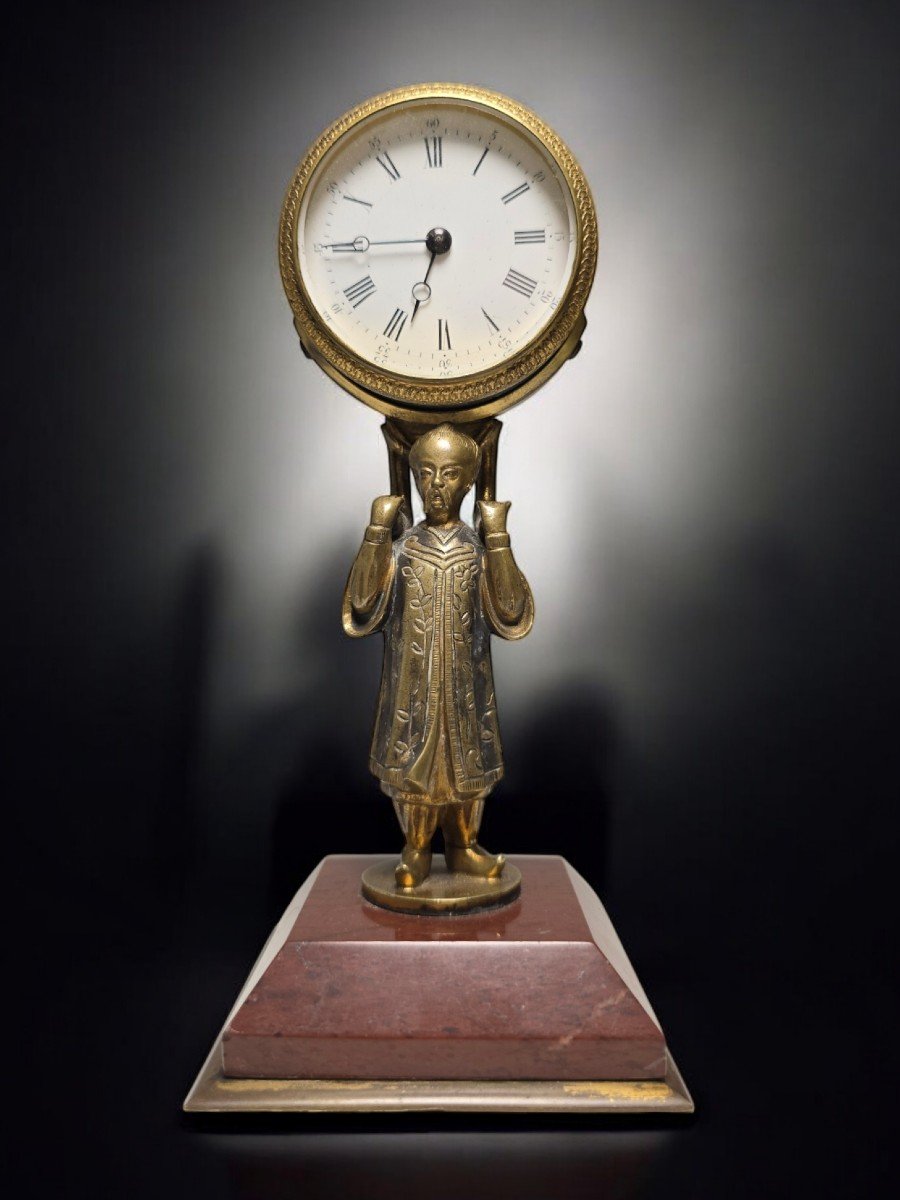 Petite Horloge Chinoise De 1900