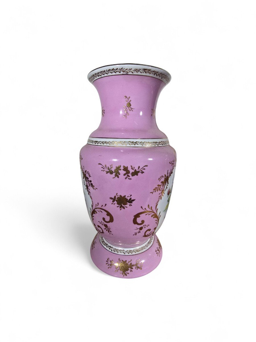 Pair Of Dresden Porcelain Vases-photo-4